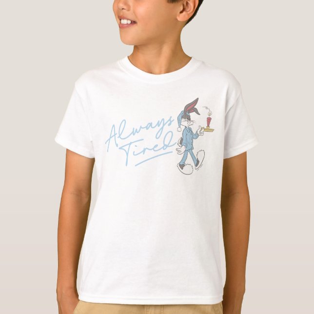 Camiseta BUGS BUNNY™ Sempre Cansado (Frente)