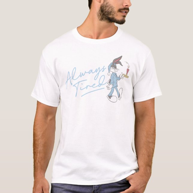 Camiseta BUGS BUNNY™ Sempre Cansado (Frente)