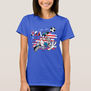 Camiseta BUGS BUNNY™ Time EUA Futebol Gráfico