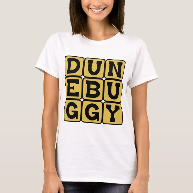 Camiseta Bugue Dune, Transporte de Praia (Frente)