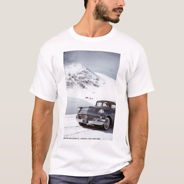 Camiseta Buick e as Montanhas Rochosas (Frente)