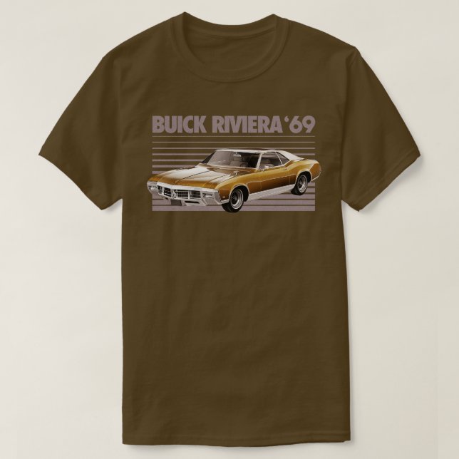 CAMISETA BUICK RIVIERA (Frente do Design)