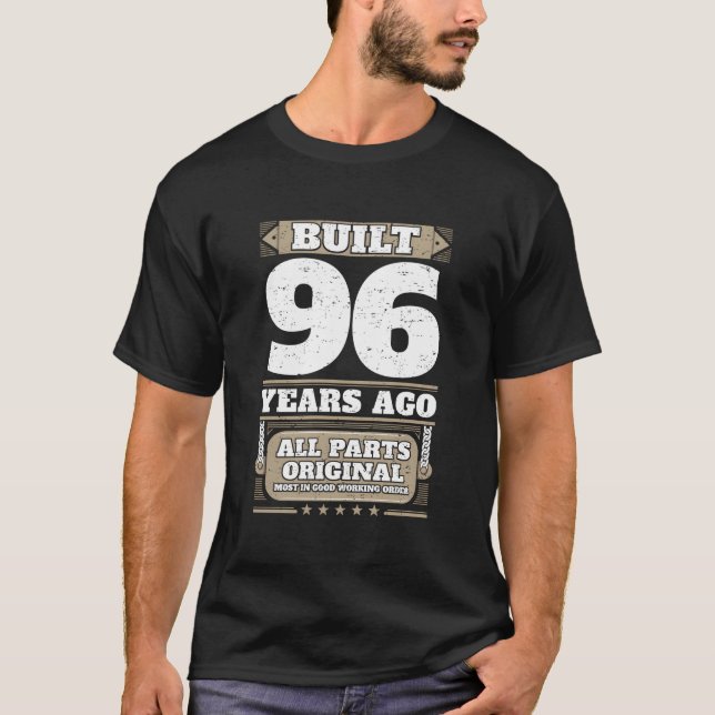Camiseta Built 96 Years Ago 96Th (Frente)