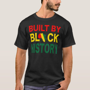 Camiseta Built By Black History African Pride Month Men Wom