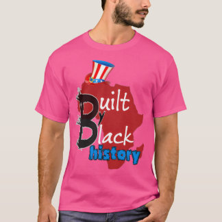 Camiseta BUILT bY BLACK HISTORY NBA BLACK MONTH