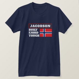 Camiseta "Built Fjord Tough" and Norwegian Flag T-Shirt