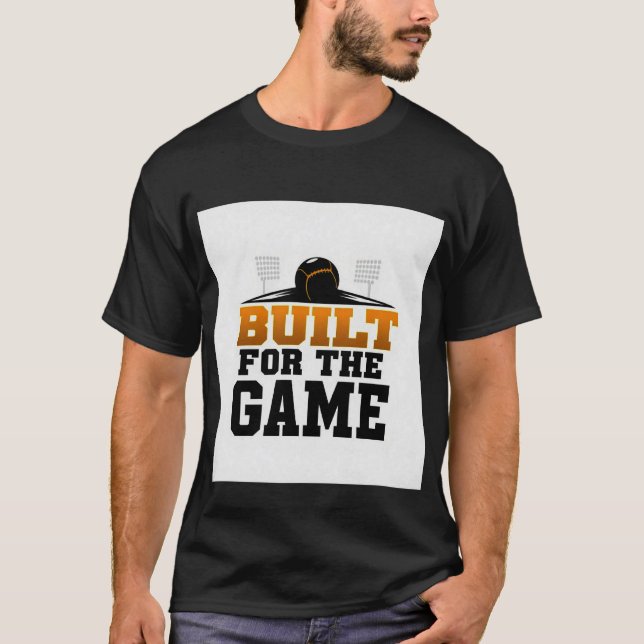Camiseta Built for the Game Baseball Stadium T-Shirt (Frente)