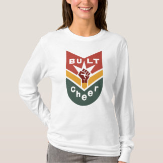 Camiseta BUILT TO CHEER Raised-Fist Badge