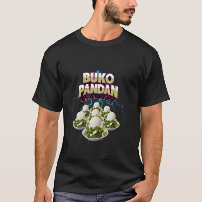 Camiseta Buko Pandan Meme Bootleg Rap Style 90s Diversão Vi (Frente)