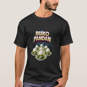 Camiseta Buko Pandan Meme Contrafação Estilo Rap 90s Vintag