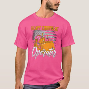 Camiseta Bul. Veículos de Construção de Operador de Equipam