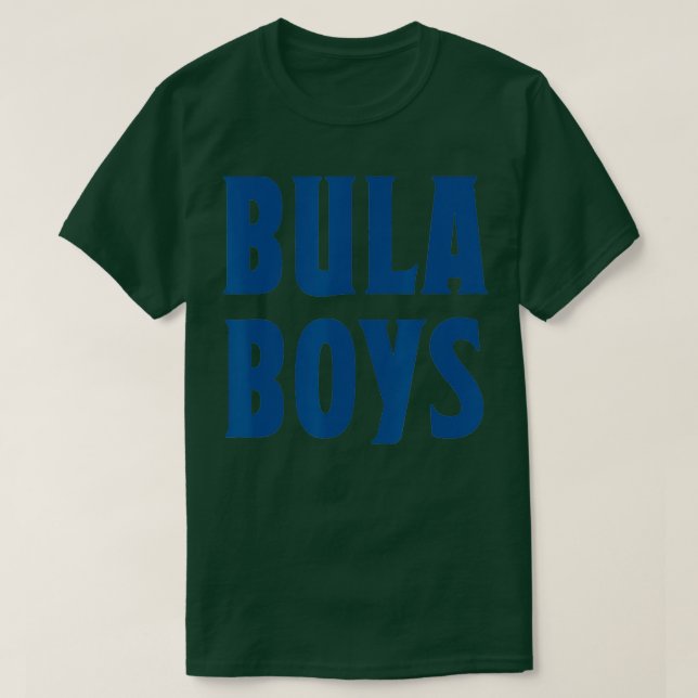 Camiseta Bula Boys Fiji Rugby para Jogadores de Bola de Rug (Frente do Design)
