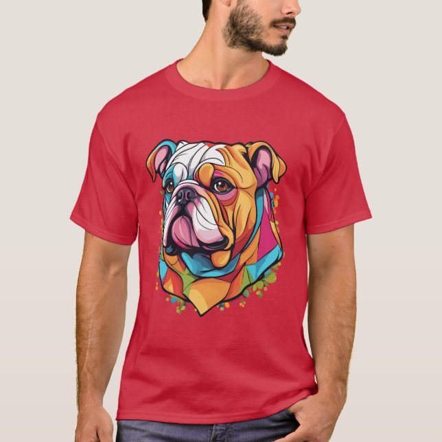 Camiseta Buldogue Britânico (Frente)