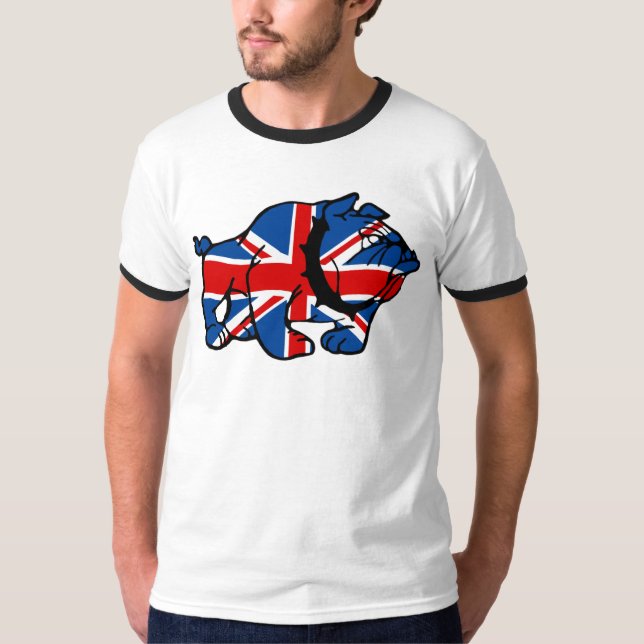 Camiseta Buldogue britânico impressionante (Frente)