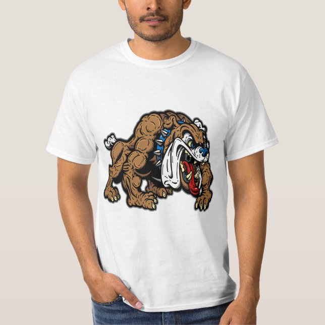 CAMISETA BULDOGUE DOS DESENHOS ANIMADOS (Frente)