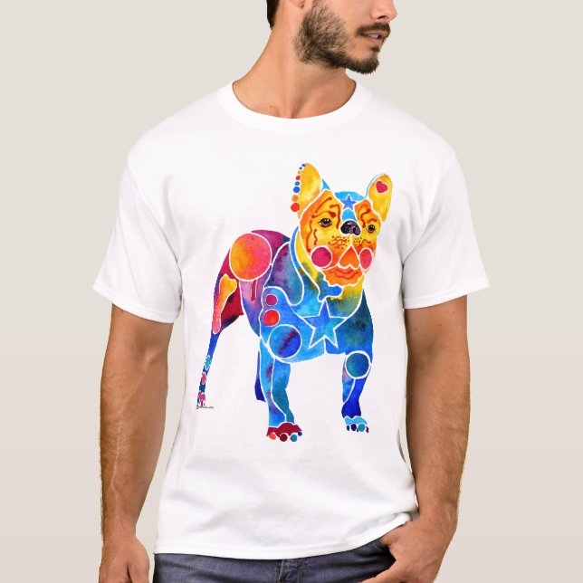 Camiseta Buldogue francês (Frente)