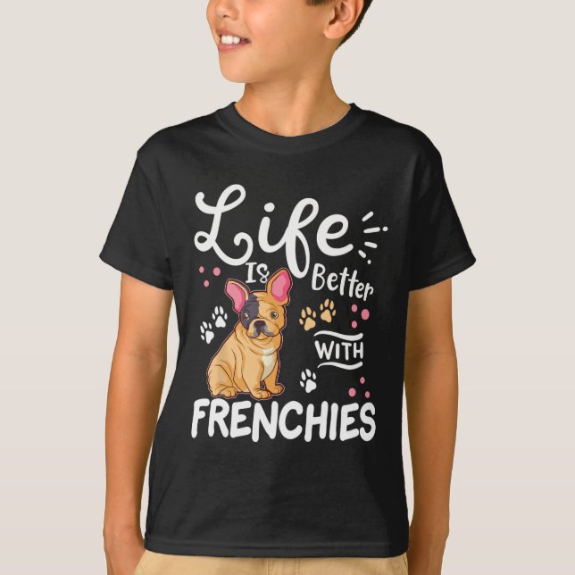 Camiseta Buldogue Francês (Frente)