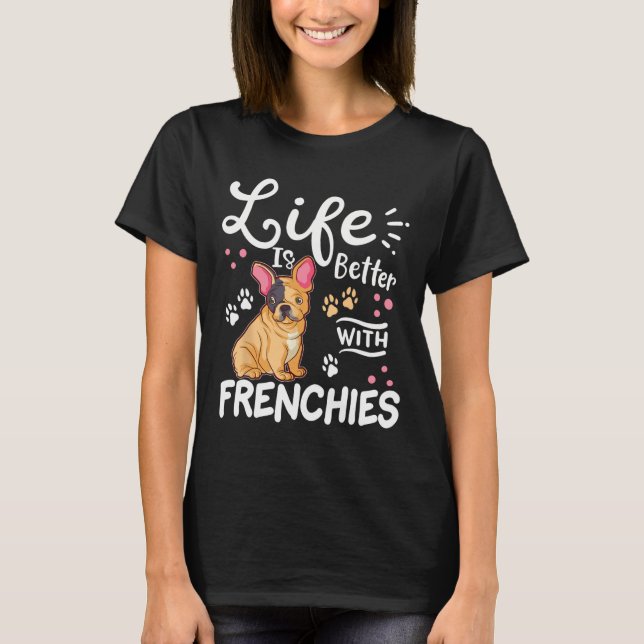 Camiseta Buldogue Francês (Frente)