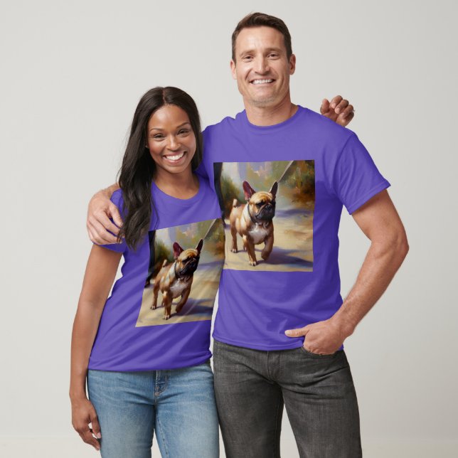 Camiseta Buldogue Francês (Unissex)