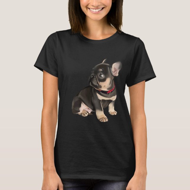 Camiseta Buldogue Francês 1 (Frente)