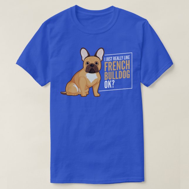 Camiseta Buldogue Francês 1 (Frente do Design)