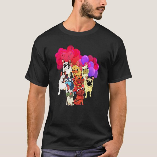 Camiseta Buldogue Francês aniversário de criança (Frente)