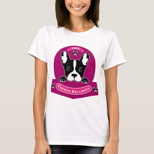 Camiseta Buldogue Francês Bonito (Frente)