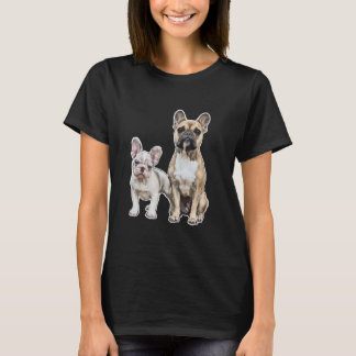 Camiseta Buldogue francês bonito