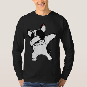 Camiseta Buldogue Francês Dabbing Pied French Buldogue