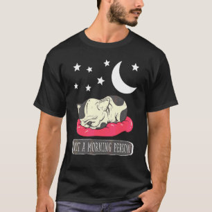 Camiseta Buldogue Francês Dormindo Pijamas Roupa Noturna