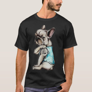 Camiseta Buldogue Francês Eu Não Sou Um Pug