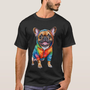 Camiseta Buldogue francês Hoodie Frenchie Dog Funny Art Imp