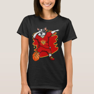 Camiseta Buldogue francês Montenegro Fan Jersey