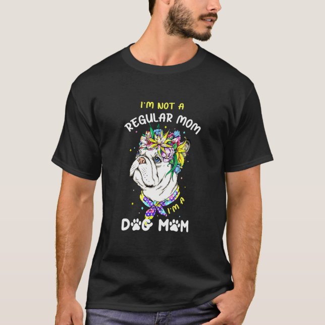Camiseta Buldogue Francês para o Dia da Mães (Frente)