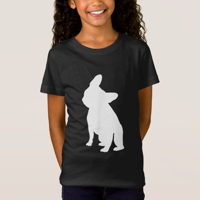 Camiseta buldogue francês simples | presente bonitinho fren (Frente)