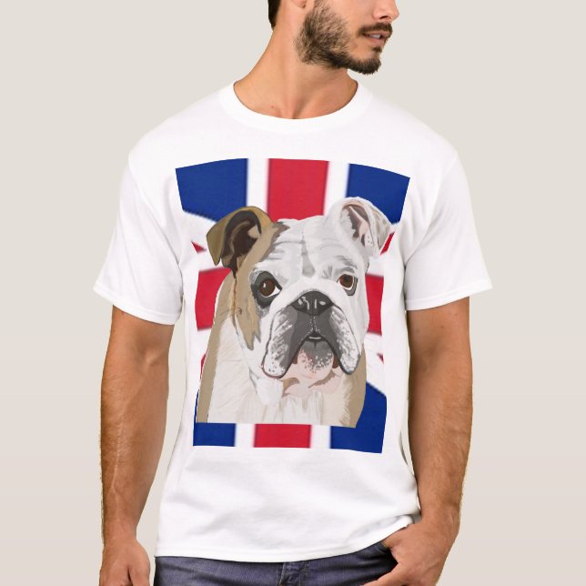 Camiseta Buldogue Inglês (Frente)