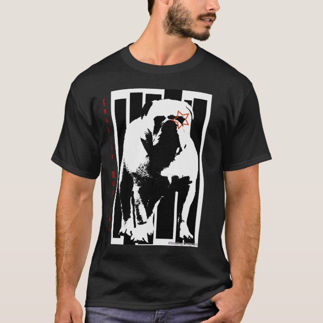 Camiseta Buldogue inglês (Frente)