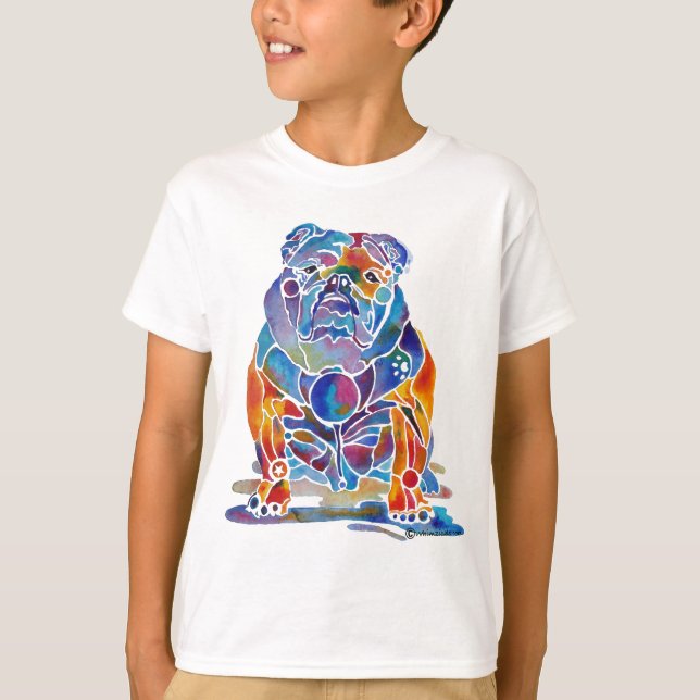Camiseta Buldogue Inglês (Frente)
