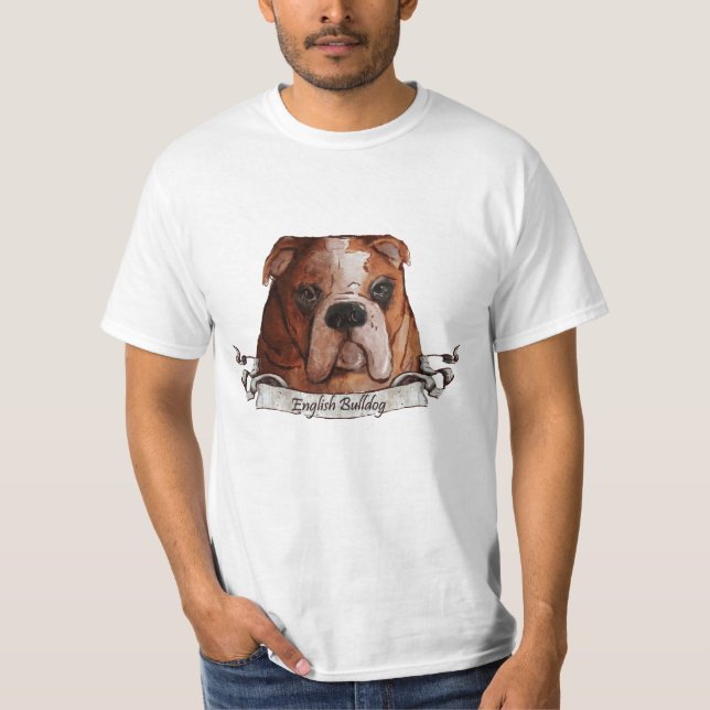 Camiseta Buldogue inglês (Frente)