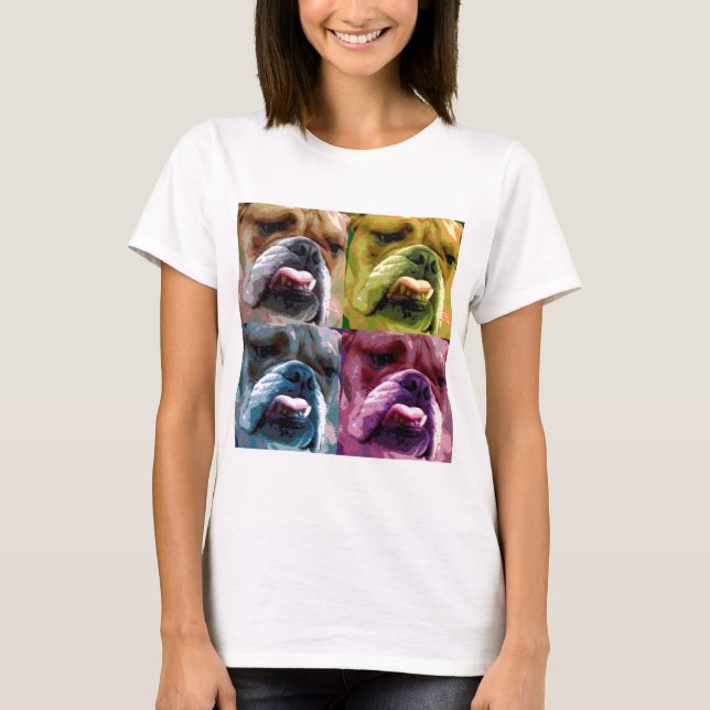 Camiseta Buldogue inglês (Frente)