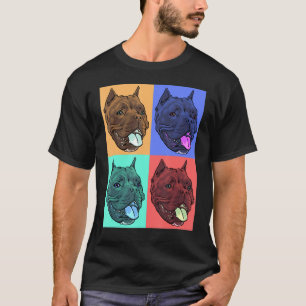 Camiseta Buldogue Pop Art