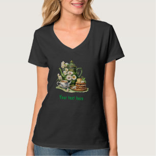 Camiseta Bule de chá verde