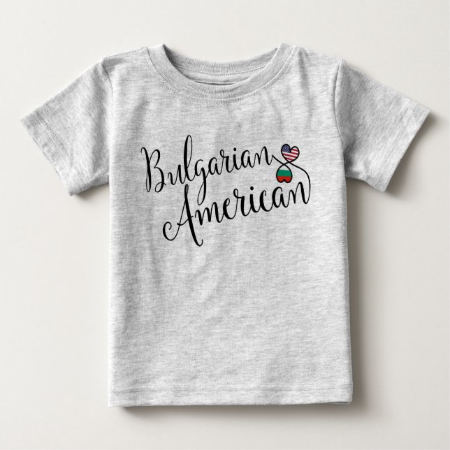 Camiseta Búlgara Americana Entwinted Hearts (Frente)