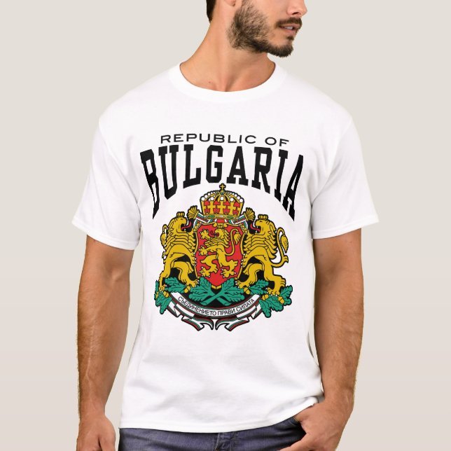 Camiseta Bulgária (Frente)