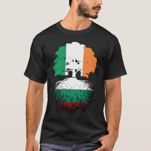 Camiseta Bulgária Bandeira das Raízes da Irlanda do Norte d