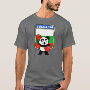 Camiseta Bulgária Boxing Panda