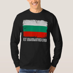 Camiseta Bulgária com desgosto, melhor avó Ever Pat
