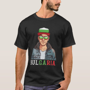 Camiseta Bulgária Flag Souvenirs Man Unified Country Bulgar