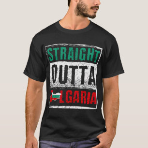 Camiseta Bulgária Straight Outta Bulgária