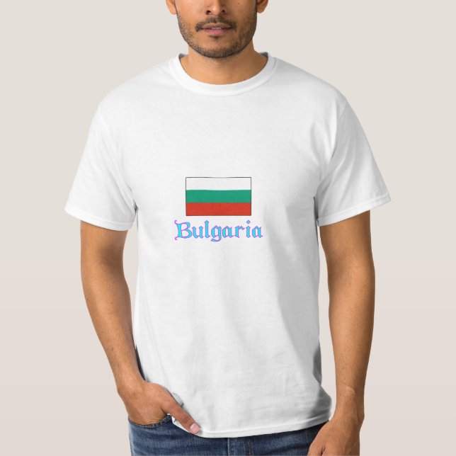 Camiseta Bulgária T-Shirt (Frente)